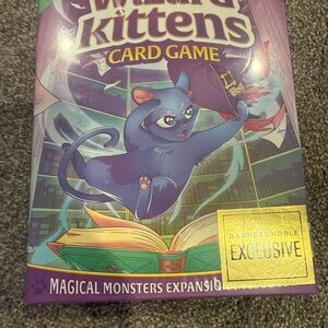 Barnes & Noble Purple Exploding Kittens Card Game Expansion - Blue Cat Artwork